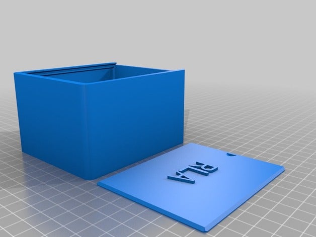 boite rla 100x85 Container angepasst 3D print model - Mito3D