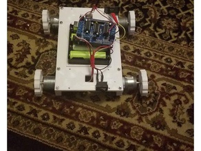 arduino bluetooth car robotics 3d print model - Mito3D
