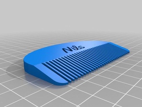 nils comb bathroom customized 3d print model - Mito3D