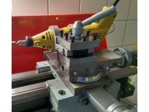 amoladora de soporte la herramienta torno máquina herramientas mini 3d print model - Mito3D