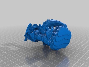 voxeldragon perla sculture 3d print model - Mito3D