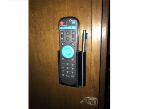 android tv remote control Halters - Elektronik holder 3d print model - Mito3D