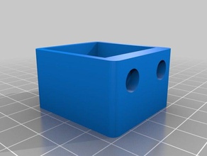 2 mıknatıs kutusu kalp kaplar özelleştirilmiş 3d print model - Mito3D