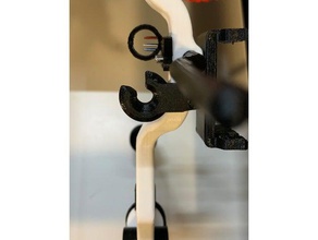 miniatura arco de poleas fijas interés accesorios el tiro con compoundbow 3d print model - Mito3D