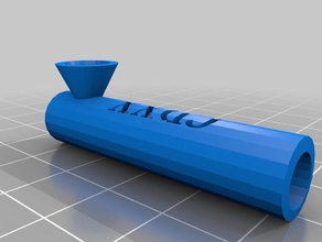 Größe aaa entweihen Rauchen Rohr diy covert hash mini der Miniatur phaser-Effekt Unkraut 3d print model - Mito3D