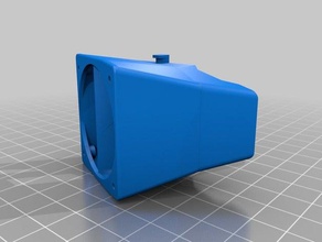 monoprice seleccione mini v1 40 mm de la cubierta del ventilador remix 3d impresora partes 3d print model - Mito3D