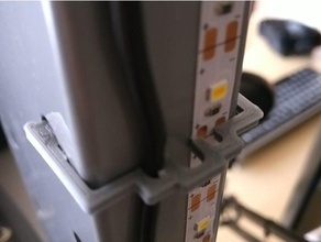 ikea jerker clips de cable organización gestión cables 3d print model - Mito3D