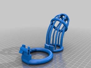 meine angepassten Käfig ring-v001 andere 3d print model - Mito3D