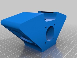 e3d v6 hotend 2 40x40 fans attached both sides printing
