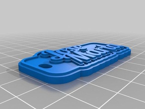 jose mar&iacutea Anahtarlık özelleştirilmiş 3d print model - Mito3D