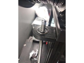 ender 3 z-axis guide ohne Schraube 2040 extrusion 3d drucken creality ender3 3d print model - Mito3D