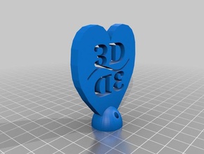 hart 2019 decor george love you techart pro 3d print model - Mito3D