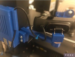 logitec c910 anycubic i3 mega 3d la stampante accessori camholder il lampone raspi webcam 3d print model - Mito3D