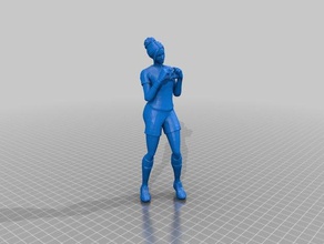 poised playmaker soccer skin true love emote fortnite model models 3d print model - Mito3D