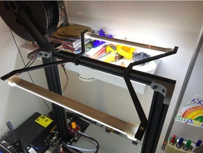led supprot cr10 3d a impressora acessórios 3d print model - Mito3D