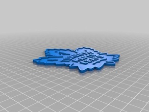 Anahtarlık maple leafs 3d baskı 3d print model - Mito3D