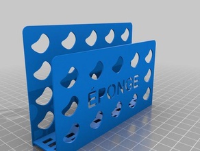 porte &eacuteponge sponge holder kitchen dining 3d print model - Mito3D
