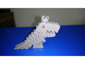 another crown flexi rex toy game accessories 3d print model - Mito3D