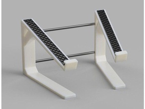 macbook pro stand office 3d print model - Mito3D