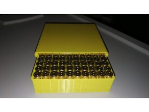 colt 45 magnum 44 100 boîtier rond outil de les titulaires boîtes balle 3d print model - Mito3D