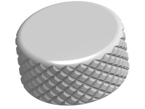 knurled knob template onshape diy 3d print model - Mito3D