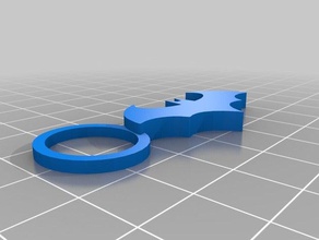 batman keychain 3d printing logo kaychain 3d print model - Mito3D