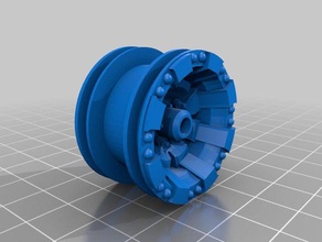 wpl eight spoke v2 3d printing 3d print model - Mito3D