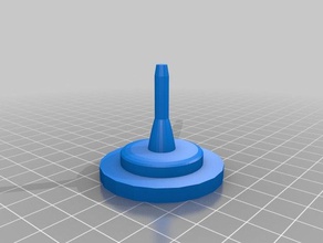 cohete de la boquilla fuegos artificiales 3d impresión 3d print model - Mito3D
