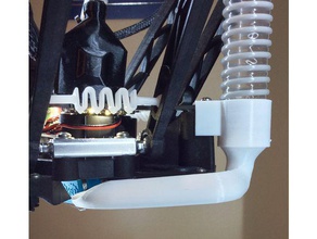 alternate suction head attaching zimpure air purifier se300 hot end 3d printer accessories 3d print model - Mito3D