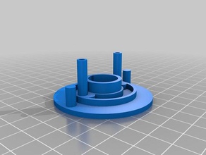 cojinete de fricción del fútbol la tabla trampolín lager los juguetes juegos rodamiento 3d print model - Mito3D