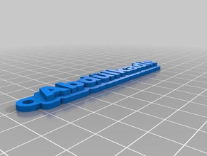 abd&uumllkadir Anahtarlık özelleştirilmiş 3d print model - Mito3D