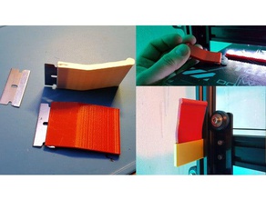 scrapper-Klingenhalter 3d Drucker - Zubehör Teil entfernen remover 3d print model - Mito3D