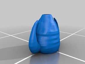 toa pedra caneca de base contentores 3d print model - Mito3D