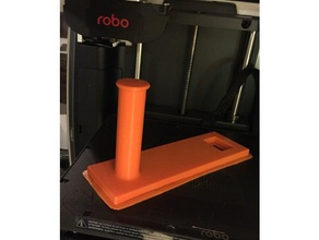 robo r2 filament holder small spool 3d printer accessories 3d print model - Mito3D
