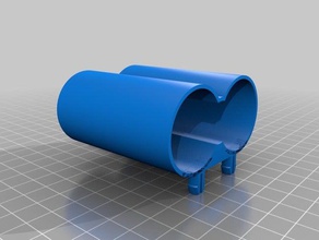 glue stick holder pegboard 3d printer accessories peg board 3d print model - Mito3D