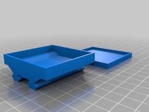 3 küçük kutu üst ender araçlar kutusu tutucu sd kart 3d print model - Mito3D