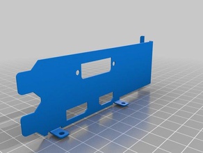 zotacasusmsi profil bas 1050ti pleine taille gpu support de modèle bricolage 3d print model - Mito3D