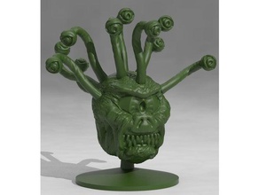 eye fiend toy game accessories beholder dd dnd dungeons dragons miniature miniatures roleplaying rpg tabletop wargaming 3d print model - Mito3D
