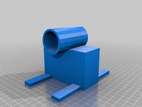 snapmaker vakum hortum tutucu bir sonraki makine oturur 3d yazıcı parçaları 3d print model - Mito3D
