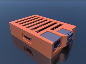 raspberry pi model clip case 3d printing mount useseful 3d print model - Mito3D