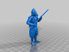 printle animusketeers esculturas 3d print model - Mito3D