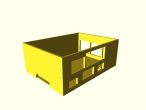 raspberry pi-pican-Modul tool Inhaber Boxen 3d print model - Mito3D