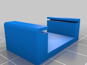 mount groove 14 led aluminium profile household 3d print model - Mito3D