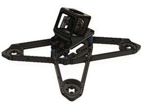 gopro mount ars 5 v10 a 20 rc i veicoli drone droni racing fpv fpv-videocamera sessione di montaggio quadcopter frame 3d print model - Mito3D