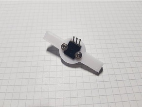 inmoov square-potholder hv2060mg stronger shoulder frame robotics arm modifications potentiometer 3d print model - Mito3D