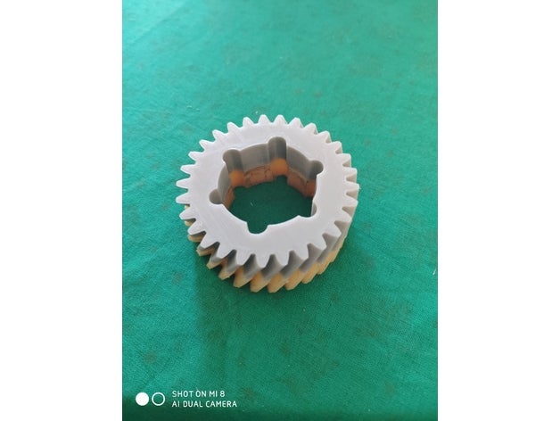 slicer ns301 toothed wheel electronics 3D print model - Mito3D