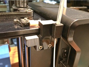 m2 rear filament guide wire cover 3d printer parts makergear 3d print model - Mito3D