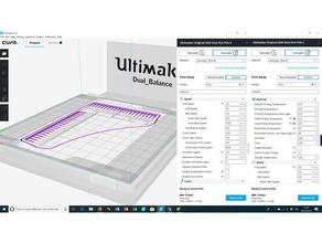 calibration dual um2go balance pla pva 3d printer extruders 6maker extrusion ultimaker upgrade 3d print model - Mito3D