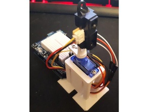 arduino radarservo motor diy 3d print model - Mito3D