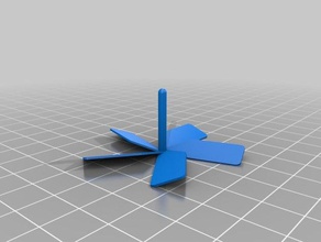 mi aire personalizada tops helicóptero de juguete mecánica juguetes 3d print model - Mito3D
